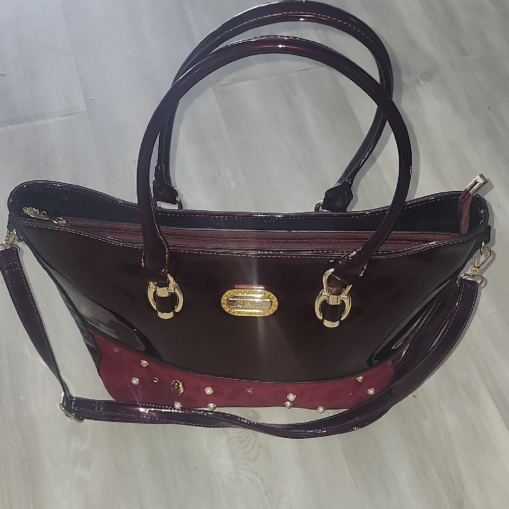 Brangio Italy Ruby Charm Tote